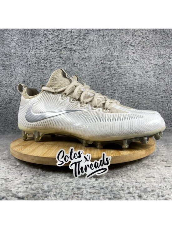 Nike Vapor Untouchable Pro Football Size 12 Men White Metallic Silver 833385-102 main image 7